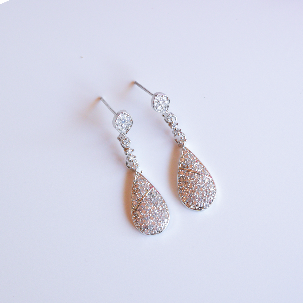 Classy Drop AD Earrings Image 2