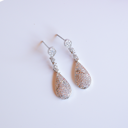 Classy Drop AD Earrings Image 2