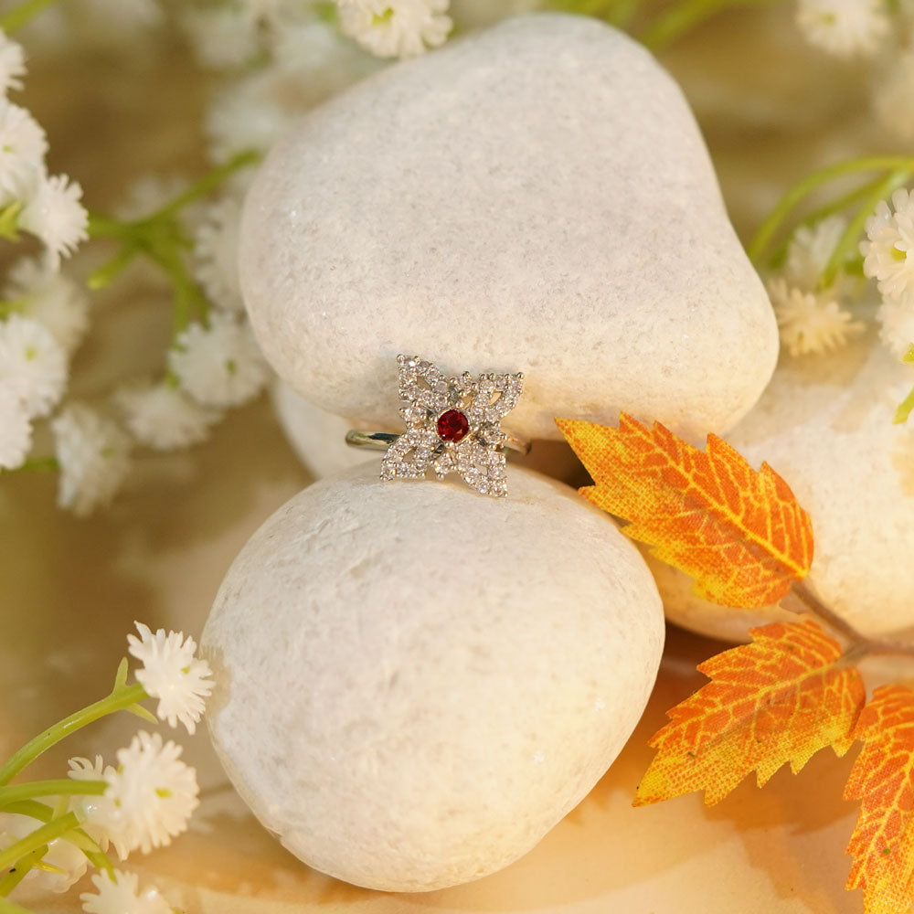 Red Charm AD Ring