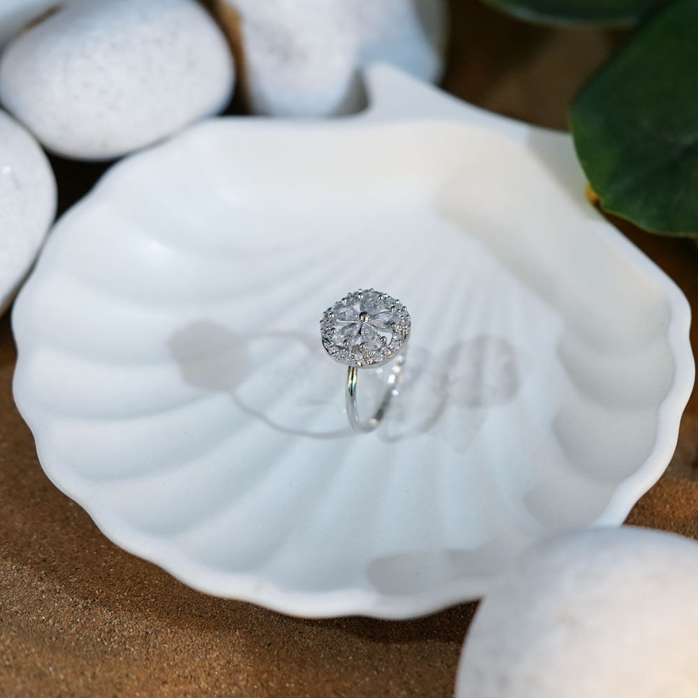 Sparkling Round AD Ring Image 3
