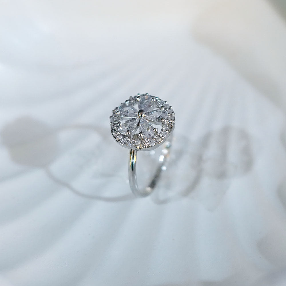 Sparkling Round AD Ring Image 1