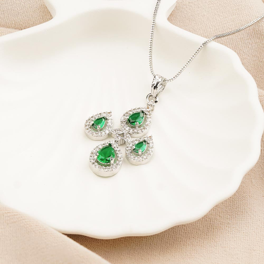 Emerald Teardrop AD Set image 2