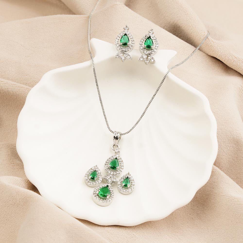 Emerald Teardrop AD Set image 1