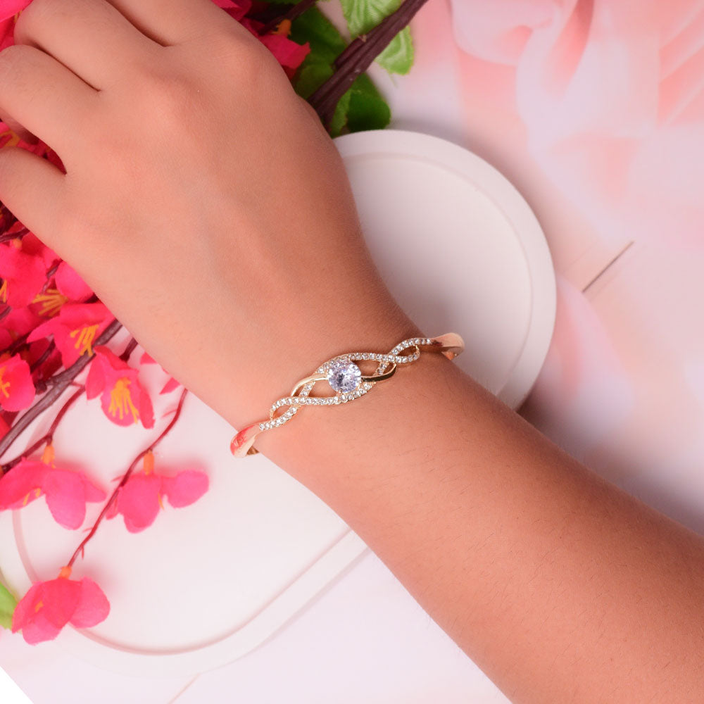 Golden Wave Bracelet Image 2