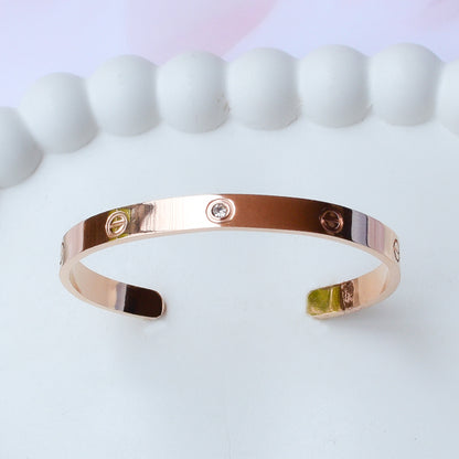 Crystal Rose Gold Bracelet - K-A Trends