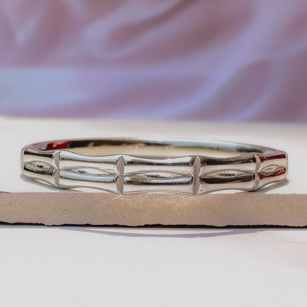 Silver Stack Bracelet Image 4