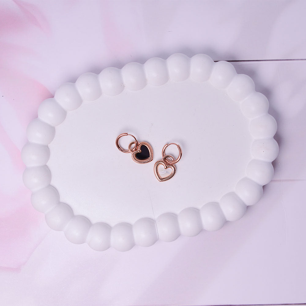 B&W Heart Hoops Image 1 