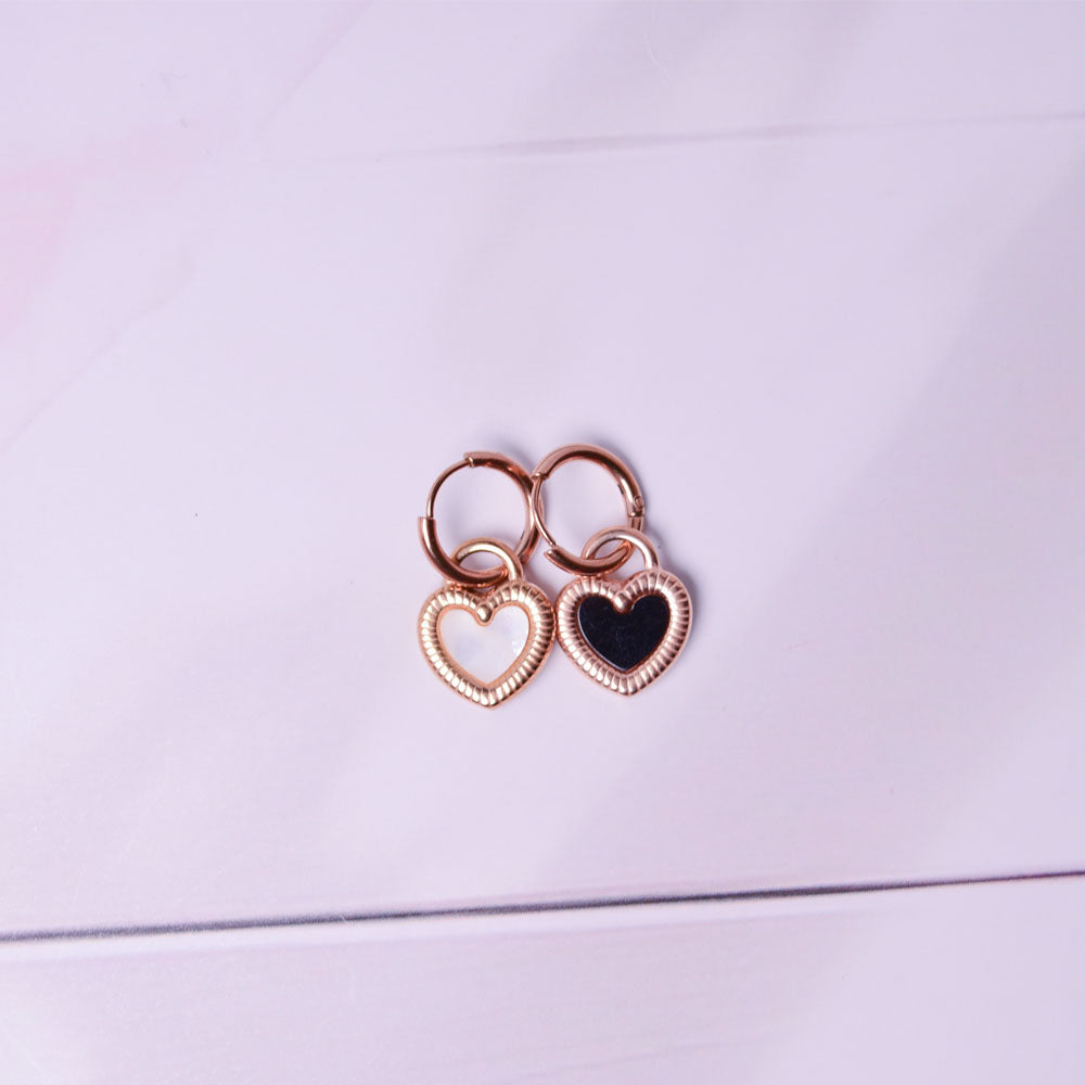  B&W Heart Hoops Image 3