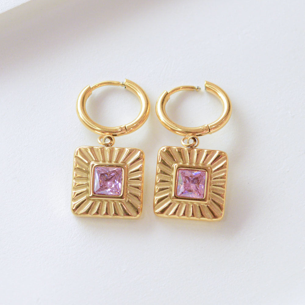 Radiant Square Drops Image 1