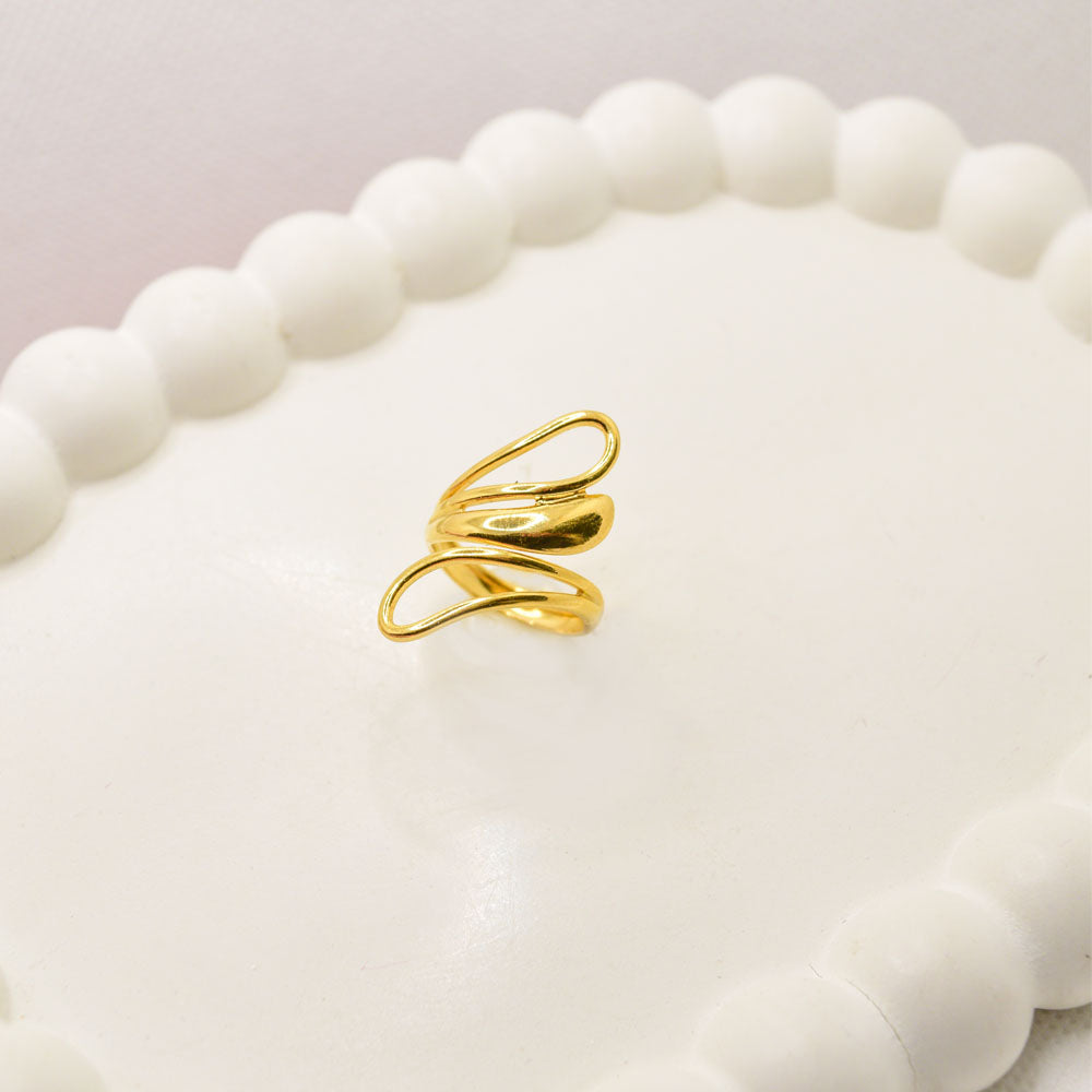 Gold Loop Ring image 1