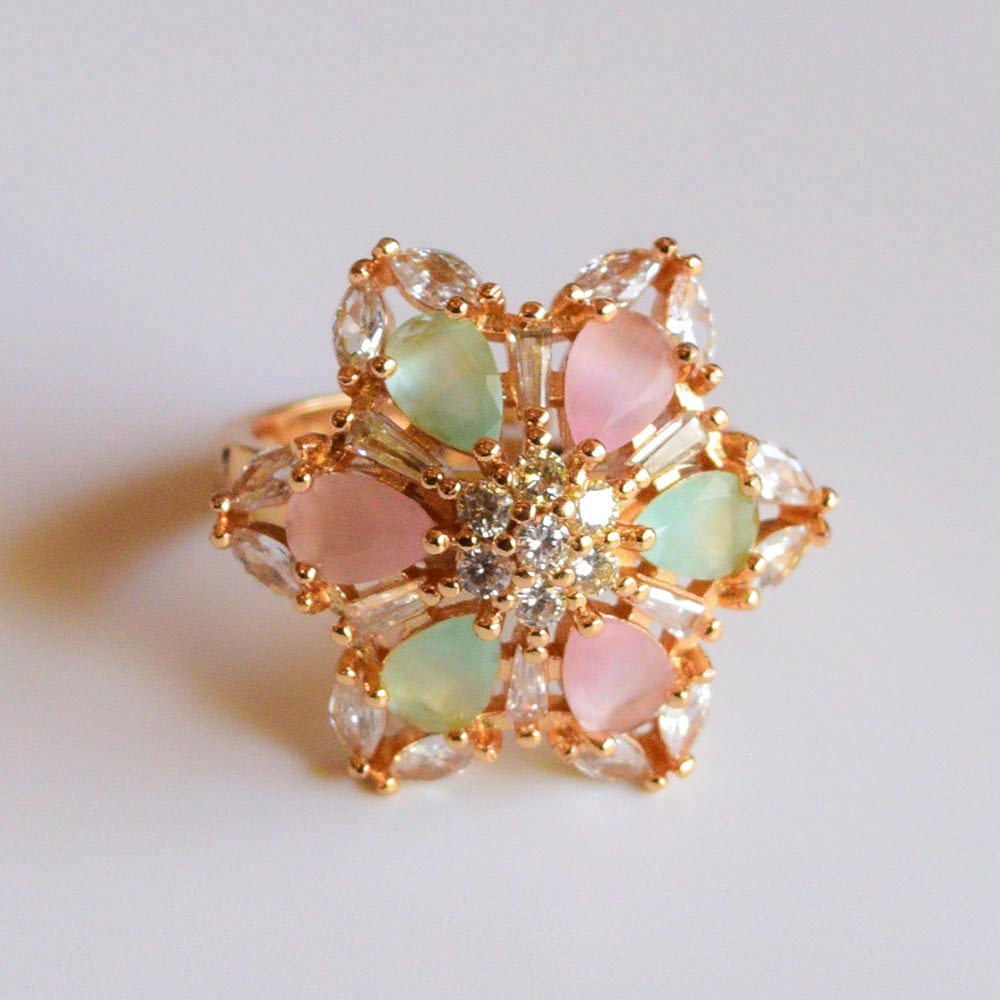 Pastel Petals Ring Image 3