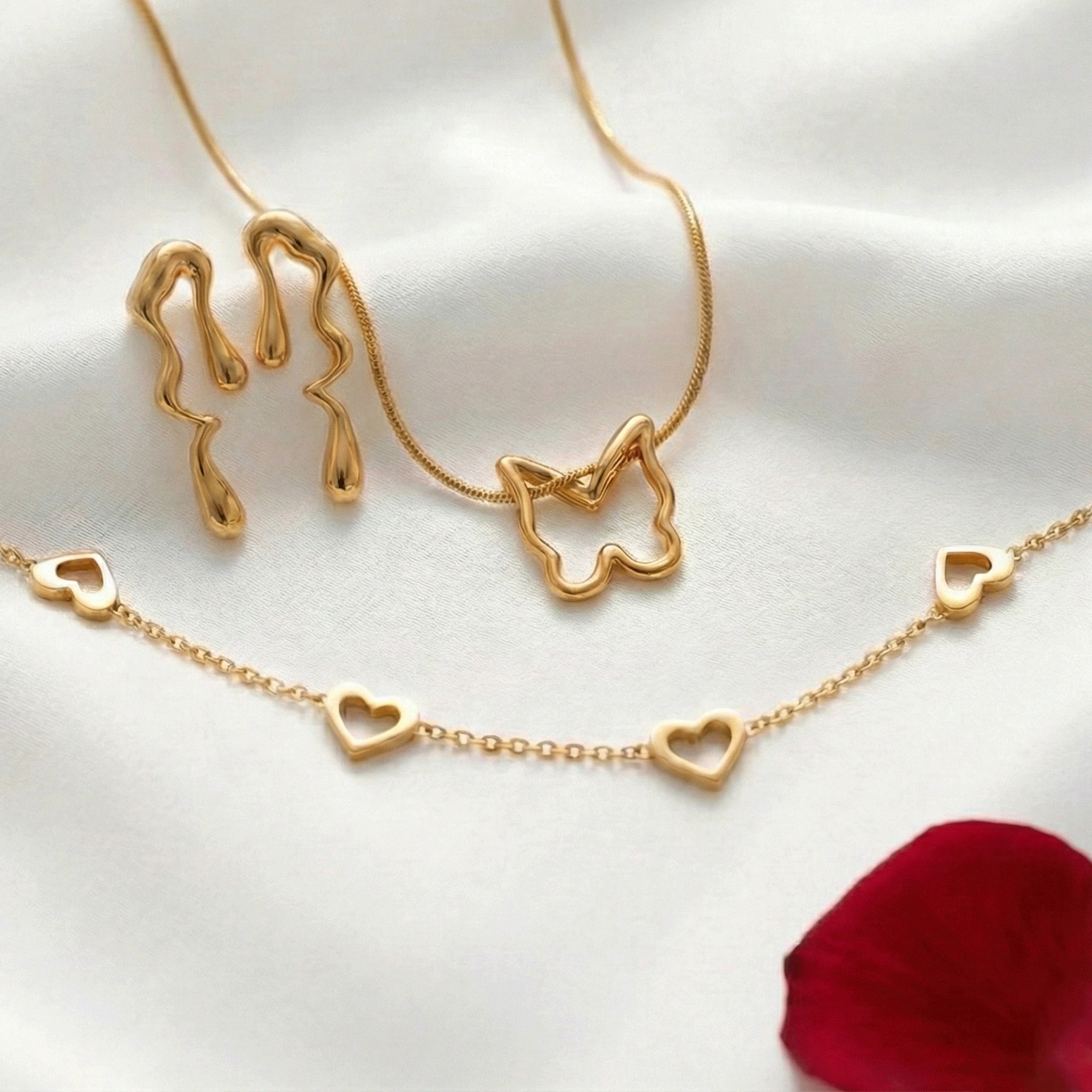 Butterfly Love Combo - Anti-Tarnish