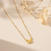 Butterfly Charm Pendant - Anti-Tarnish