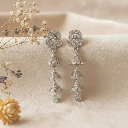 Buy Dazzling Drop AD Earrings