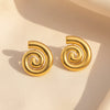 Spiral Earrings - Anti-Tarnish