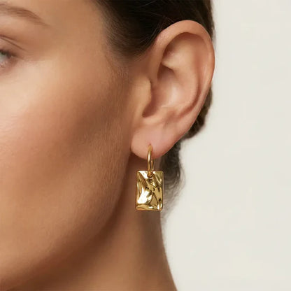 2 Pair of Hoop Earrings - Anti-Tarnish