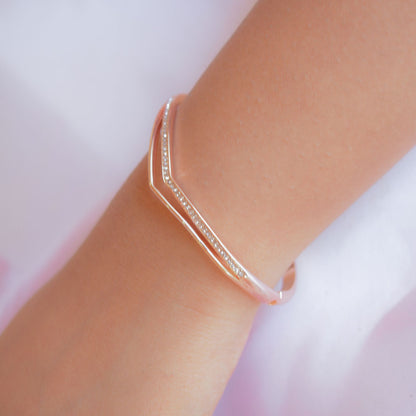 Blush Curve Bracelet Image 3