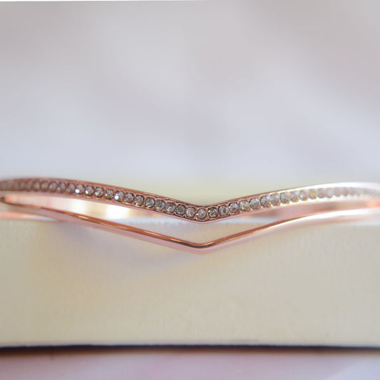 Blush Curve Bracelet Image 1