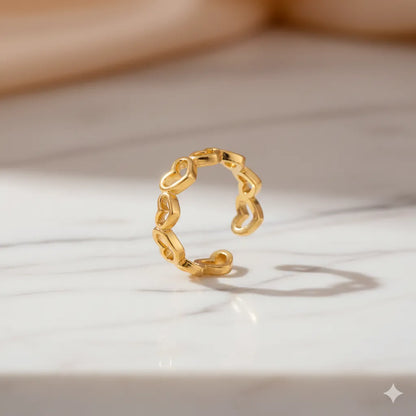 Heart Band Ring - K-A Trends