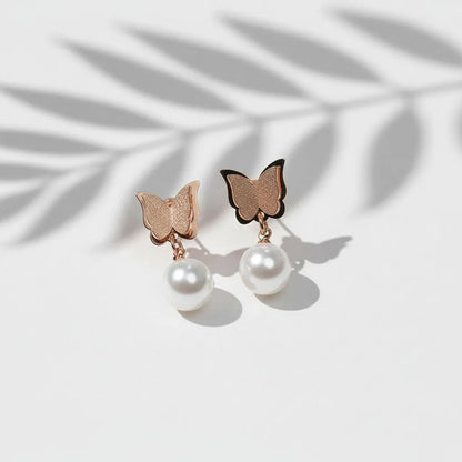 pearl bow drops image 1