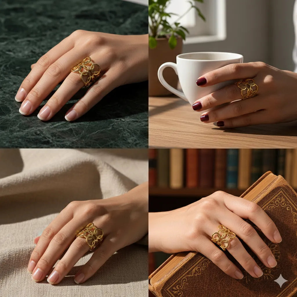 Sunshine Petal RIng - K-A Trends