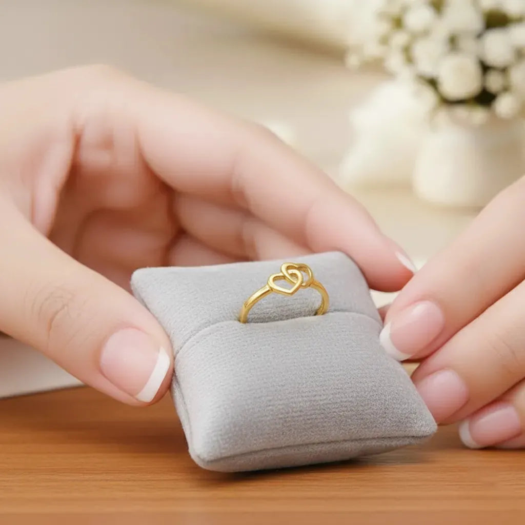 Twin Love Ring - K-A Trends