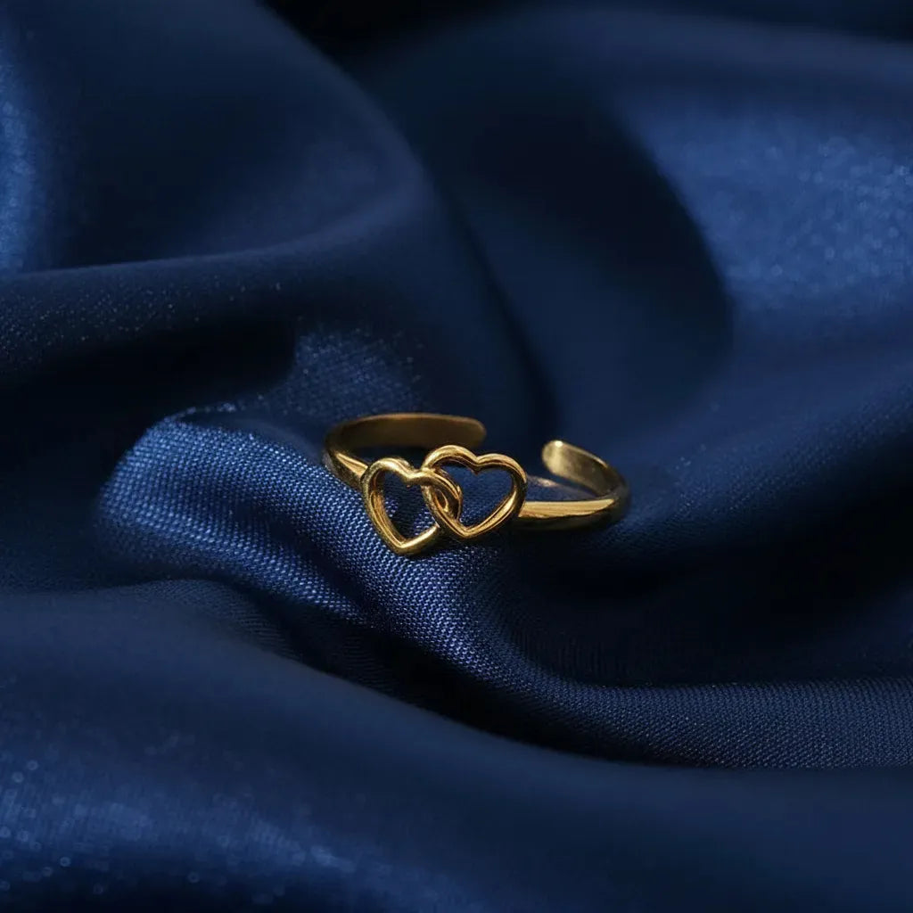 Twin Love Ring - K-A Trends