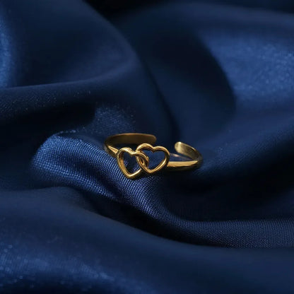 Twin Love Ring - K-A Trends