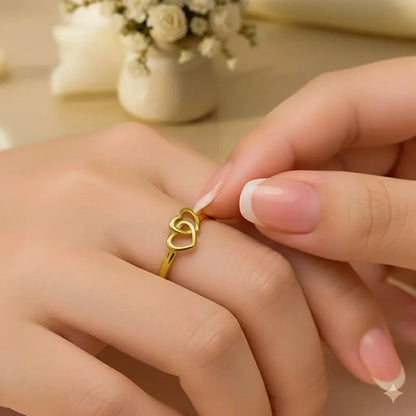 Twin Love Ring - K-A Trends