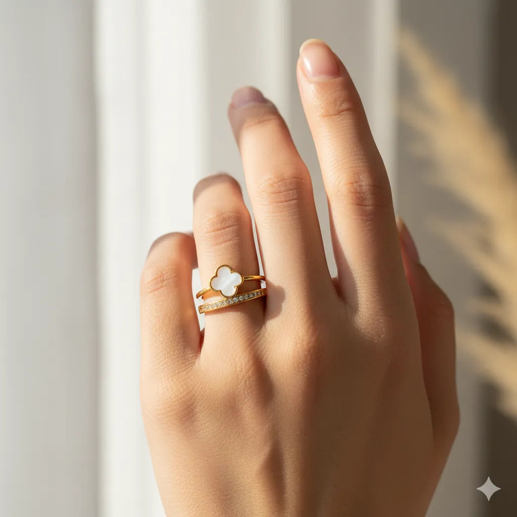 White Clover Ring - K-A Trends